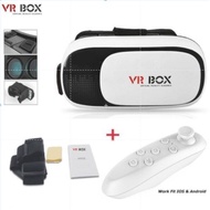 VR BOX Virtual Reality Movies Games 3D with Controller for Smart Phone