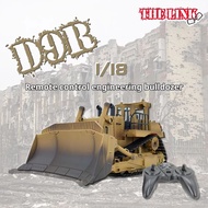 D9R 1:18 Rc Bulldozer Rc Cars Remote Control Bulldozer  Engineering Vehicle Multifunctional children