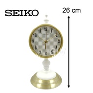 100% ORIGINAL SEIKO Quartz Unique Chess Shape Desk Table Clock QXG156 (QXG156G) [Jam Meja Catur]