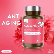 INZENT ASTAXANTHIN 6 MG แอสตาแซนธิน 6 มก. (30 แคปซูล) แอสต้าแซนธีน แอสต้าแซนทีน สาหร่ายสีแดง ต้านอนุมูลอิสระ ชะลอวัย