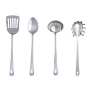 IKEA GRUNKA 4-Piece Kitchen Utensil Set , Stainless Steel (Set senduk& sudip)