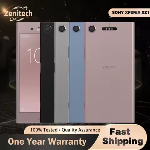 SONY Xperia XZ1 G8341 G8342 Single Dual Sim Card 4G RAM 64G ROM 5.2" Octa Core 19MP WIFI GPS Android