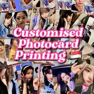 Customised Fansupport Kpop / Anime / Personal Photocard Printing