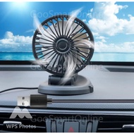 CAR FAN 360 DEGREE ROTATABLE USB POWERED CAR CIRCULATOR FAN USB-5V