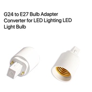 G24 to E27 Bulb Adapter Converter for LED Lighting LED Light Bulb / PLC to ES Holder