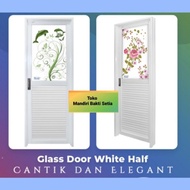Pintu Kamar Mandi Wadja Glass Door 12 kaca