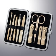 Three Seven (777) K-Beauty! Travel Manicure Grooming Kit Nail Clipper Set (9 PCs, 343BEXG), Made in 