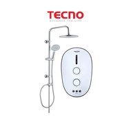 Tecno TWH909P (White) DC Pump Instant Water Heater (Free Rain Shower)