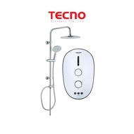 Tecno TWH909P (White) DC Pump Instant Water Heater with Rain Shower