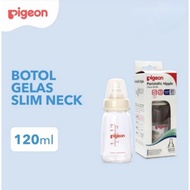 PIGEON Glass Bottle K4 120ml Nipple Size S Pigeon Glass Bottle/ Newborn Bottle Pigeon Glass Bottle 1
