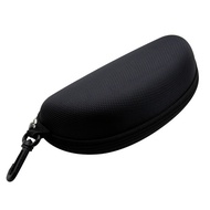 Hard case Zipper Protection case for spectacle, sunglasses & Eyewear Black