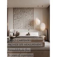 【SG Local Contractor】【Custom Furniture】Living Room Renovation /TV Console /Feature Wall / Hallway/ D