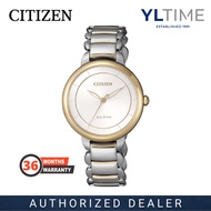 Citizen Lady EM0674-81A Analog Eco-Drive Watch (100% Original & New)