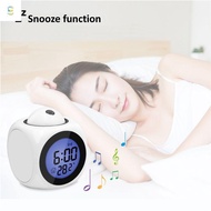 BAIHEE Projection Clock Creative Temperature Indicators Digital Ceiling LCD Clock
