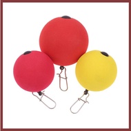 [DT] 1Pc 50/63MM EVA Float Ball Foam Ball Eye-catching Beans Soft Fishing Float Buoyancy Ball Outdoo