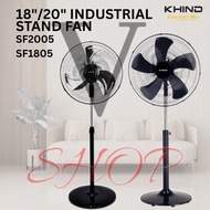 KHIND 18" INDUSTRIAL STAND FAN SF1805 || KHIND 20" INDUSTRIAL STAND FAN SF2005