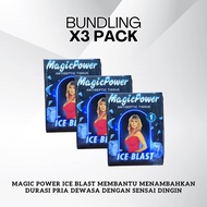 Bundling x3 Pack Tissue Magic Power Ice Blast Isi 6 Sachet - Tisu Megic Original