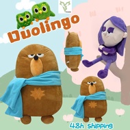 ✨In Stock✨Duolingo Plush Toys New Duolingo Lily Falstaff Stuffed Doll Soft Pillow Cute Green Owl Plu