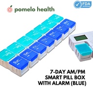 AM/PM Smart Pill Box with Timer – Customizable 14-Day Medicine Organizer | Modular Units with Alarm