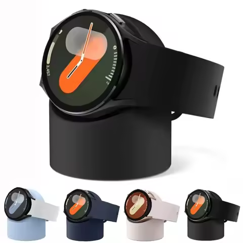 Silicone Charging Stand Dock For Samsung Galaxy Watch 5 Pro Charger Stand Storage Seat For Samsung G