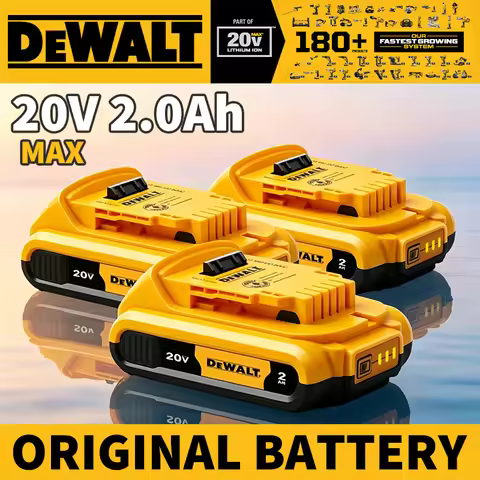 ‍Genuine Dewalt 20V 2AH Li-Ion 5AH 6AH 9AH Battery Charger Combo Available DCB202 DCB205 DCB206 DCB2