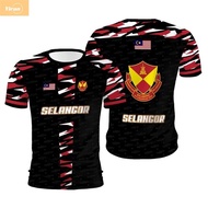 Club Football T-Shirt, JDT Jersey, Selangor, PDRM, Sabah, Kelantan, Malaysia Football T-Shirt, Men's