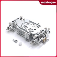 [MaxivogueMY] 1/28 RC Slide Chassis Differential RC Slide Chassis Adjustable Wheelbase for