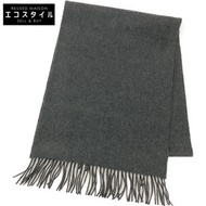 二手 Johnstons 100% 羊絨流蘇圍巾，近乎全新