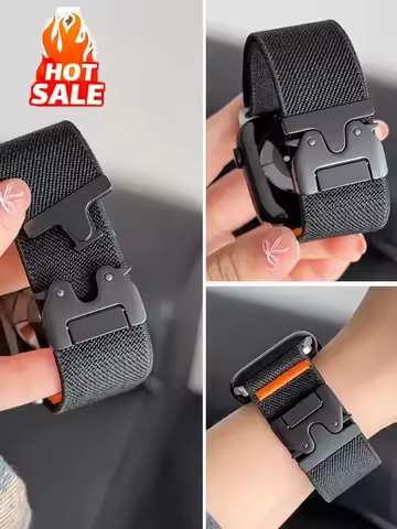 Parachute Straps for Apple watch 10 Band 46mm 42-41-45mm Ultra 2 49mm 44mm nylon bracelet iWatch App