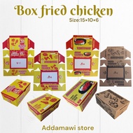 Fried chicken box | Fried chicken packaging | Fried chicken wrap