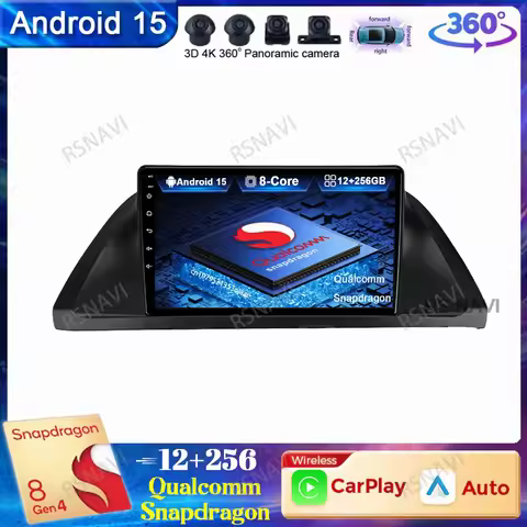 Car Radio Android 14 For Honda Odyssey 2005 - 2010 Autoradio Viedo Player 5G WIFI Head Unit Multimed