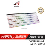 ROG Falchion 65%  RX矮軸 三模電競鍵盤 光學矮軸/青紅軸/omni接收器/LED指示燈/ABS 鍵帽/ 青軸