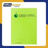 Green Apple Padded and Spiral Notebook 80 leaves