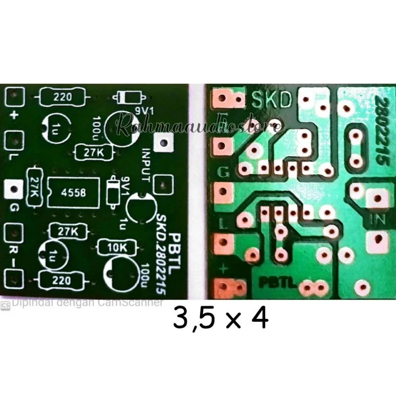 PCB FILTER BTL POWER BAGUS BERKUALITAS