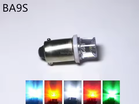 5pcs led Astigmatism ba9s 4.5v red led green Indicator light ba9s 6.3v BA9S red DC12V ba9s yellow DC