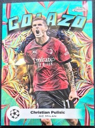 限號199 美國 Topps Chrome UCC Golazo Christian Pulisic 閃卡