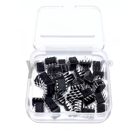 10/25/50PCS NE555 Integrated Circuits NE555 NE555P DIP-8 IC Chip Kit