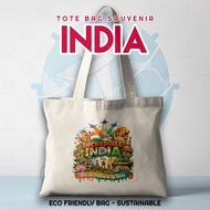 Souvenirs Souvenirs Tote Bag India Overseas - Souvenirs Tote Bag India City of Culture Tourism - Tot