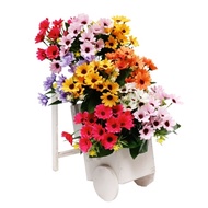AF78 Aster Flower Bouquet Birthday Wedding Gift Daisssy Blossom Artificial Flower Bouquet