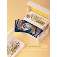 prismatic evolution prismatic evolution etb Eevee Gift Box Type Counter Partition Board Pokémon Card