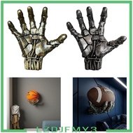 [Lzdjfmy3] Basketball Holder,  Wall Mounting Accessory, Space-saving, Versatile Basketball Stand