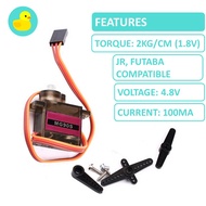 MG90S 180 Degree Metal Gear Servo Motor