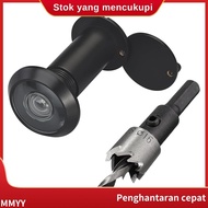 220-Degree Solid Peep Holes for Door with 16mm Drill Bit,0.63in Door Peephole for Door Thick From 1-