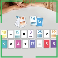 [Amleso] Number Flash Cards 0-25 Math Cards,Addition Subtraction,Flashcards Math Games