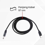USB Type C to DC Power Cable 5.5x2.5mm OOTDTY Premium CCTV Power Router Cable 97cm