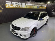 ✨正2011年式 S204 M-Benz C-Class Estate C63 AMG 6.2 汽油 羽亮白✨