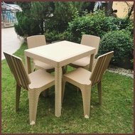 SUNRISE DINING TABLE ( ''24x32'' ) COFFEE TABLE INDOOR & OUTDOOR RATTAN TABLE (TABLE ONLY)