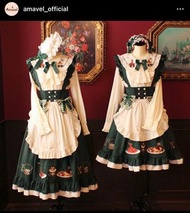 Amavel 喫茶店 長款裙 正品