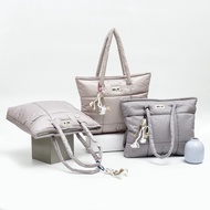 Puffy Women's Tote Bag | Puffy Bag Neutral Series | College bag | Shoulder Bag | Tote Bag