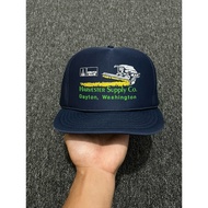 VINTAGE ROPE HAT HARVESTER SUPPLY CO